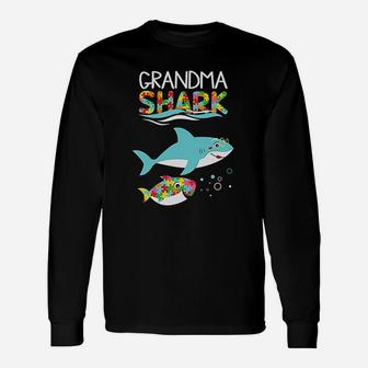 Autsm Shimatching For Shark Outfit Puzzle Long Sleeve T-Shirt - Seseable