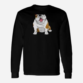Awesome English Bulldogs English Bulldogs Dogs Pups Long Sleeve T-Shirt - Seseable
