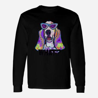 Basset Hound For Women With Basset Hounds Dog Long Sleeve T-Shirt - Seseable