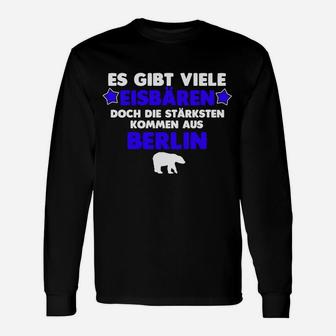 Berlin Eisbären Fan-Langarmshirts, Stolzer Spruch Merchandise - Seseable