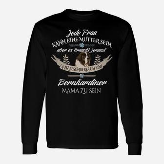 Berner Sennenhund Mama Langarmshirts – Mode für Hundeliebhaberinnen - Seseable