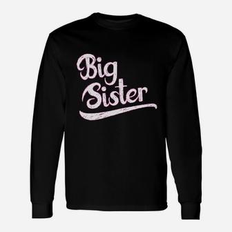 Big Sister Little Brother Outfit Matching Long Sleeve T-Shirt - Seseable