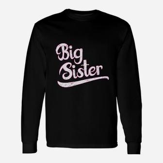 Big Sister Little Sister Matching Outfits Long Sleeve T-Shirt - Seseable