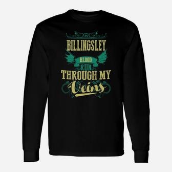 Billingsley Shirt, Billingsley Name, Billingsley Name Shirt Long Sleeve T-Shirt - Seseable
