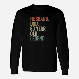 Birthday For Men Vintage Dad 1960 Long Sleeve T-Shirt - Seseable