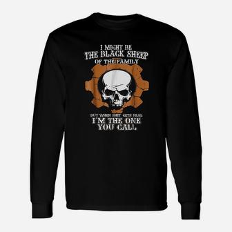I Might Be The Black Sheep Of The Long Sleeve T-Shirt - Seseable