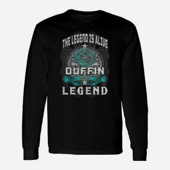 Bns55856-duffin Endless Legend 3 Head Dragon Long Sleeve T-Shirt - Seseable