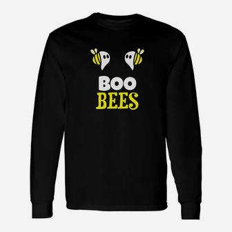 Boo Bees Halloween Costume Meme Quote Saying Long Sleeve T-Shirt - Seseable