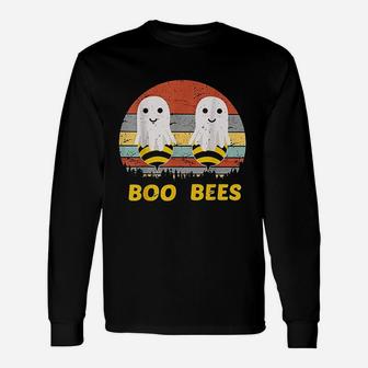 Boo Bees Vintage Halloween Vintage Boo Bees Long Sleeve T-Shirt - Seseable