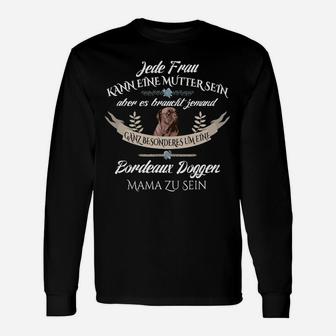 Bordeaux Doggen Mama Langarmshirts für Damen, Spezielles Design für Hundeeltern - Seseable