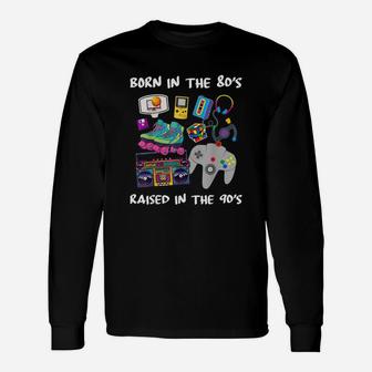 Born In The 80s Raised In The 90s Long Sleeve T-Shirt - Seseable