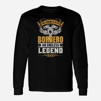 Borrero An Endless Legend Long Sleeve T-Shirt - Seseable