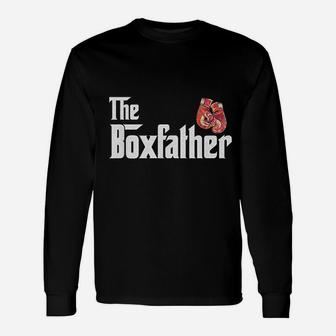 Boxing The Boxfather, best christmas gifts for dad Long Sleeve T-Shirt - Seseable