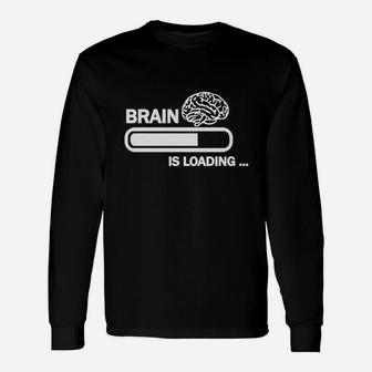 Brain Loading Loading Long Sleeve T-Shirt - Seseable