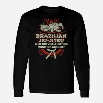 Brasilianisches Jiu Jitsu Kapuzen Langarmshirts - Seseable