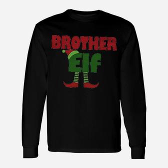 Brother Elf Christmas Raglan Long Sleeve T-Shirt - Seseable