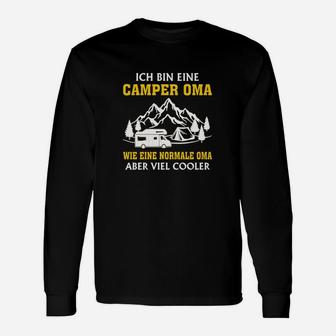 Camping Ich Bin Eine Camper Oma Langarmshirts - Seseable