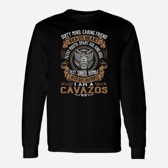Cavazos Last Name, Surname Tshirt Long Sleeve T-Shirt - Seseable