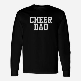 Cheerleading Dad Team Dad Fathers Day Premium Long Sleeve T-Shirt - Seseable