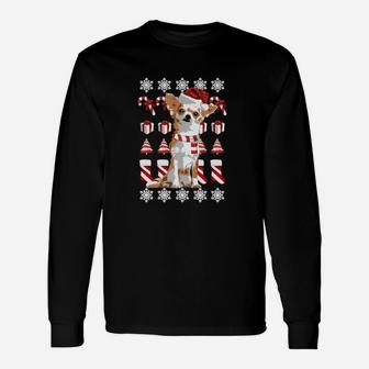 Chihuahua Weihnachtspulli Langarmshirts - Seseable