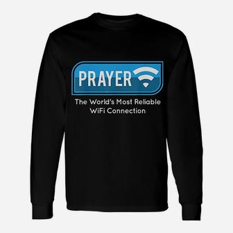 Christian Catholic Prayer Faith Pastor Long Sleeve T-Shirt - Seseable