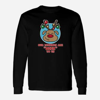 Christmas Nurse Patients Are Deer To Us For Nurses Long Sleeve T-Shirt | Seseable CA