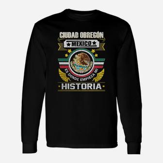 Ciudad Obregon Long Sleeve T-Shirt - Seseable