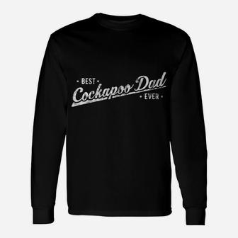 Cockapoo Dad Dog For Owner From Dog To Dad Long Sleeve T-Shirt - Seseable