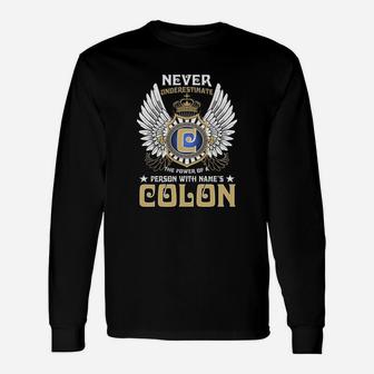 Colon Name, Colon Birthday, Colon Hoodie, Colon Tshirt For You Long Sleeve T-Shirt - Seseable