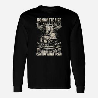 Concrete-life Long Sleeve T-Shirt - Seseable
