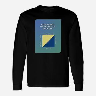 Conjoined Triangles Of Success Long Sleeve T-Shirt - Seseable