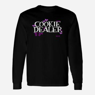 Cookie Dealer Shirt Mom Dad Scouts Girls Scouting Long Sleeve T-Shirt - Seseable