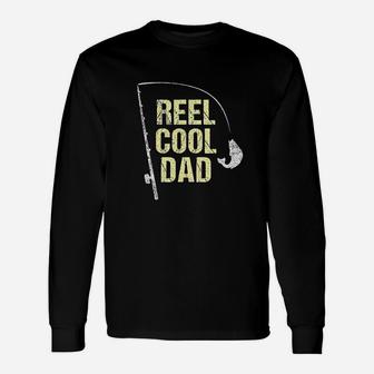 Cool Fishing Dad Fathers Day For Fisherman Long Sleeve T-Shirt - Seseable