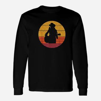 Country Music Singer Vintage Long Sleeve T-Shirt - Seseable
