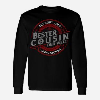 Cousin Vetter Familie Geschenk Geschenkidee1 Langarmshirts - Seseable