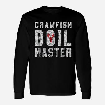 Crawfish Boil Master Cajun Crawfish Boil Long Sleeve T-Shirt - Seseable