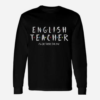 Cute English Teacher Long Sleeve T-Shirt - Seseable