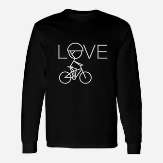 Cyclist For Women Girls Bike Lover Themed Bicycle Long Sleeve T-Shirt - Seseable