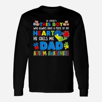 Dad Awareness Special Fathers, best christmas gifts for dad Long Sleeve T-Shirt - Seseable
