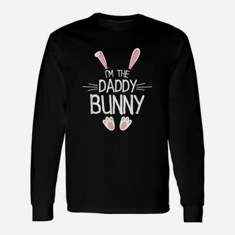 Im The Dad Bunny Men Cute Matching Easter Long Sleeve T-Shirt - Seseable