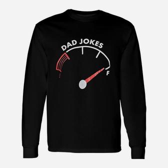 Dad Jokes Father Husband Humor Long Sleeve T-Shirt - Seseable