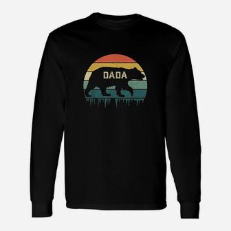 Dada Grandpa Dada Bear, best christmas gifts for dad Long Sleeve T-Shirt - Seseable