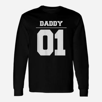 Daddy 01 Fathers Day Idea Daddy Daughter Matching Long Sleeve T-Shirt - Seseable