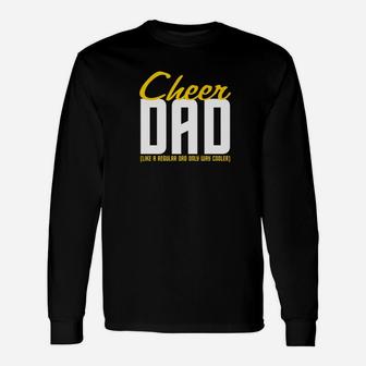 Daddy Life Shirts Cheer Dad S Father Men Papa Long Sleeve T-Shirt - Seseable