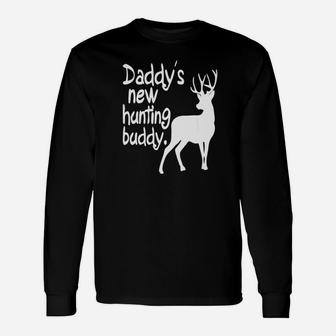 Daddys Treasure Hunting Buddy, best christmas gifts for dad Long Sleeve T-Shirt - Seseable