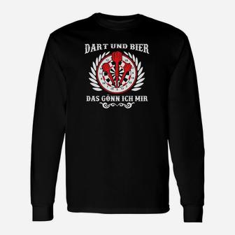 Dart Und Bier Das Gönn Ich Mir Langarmshirts - Seseable