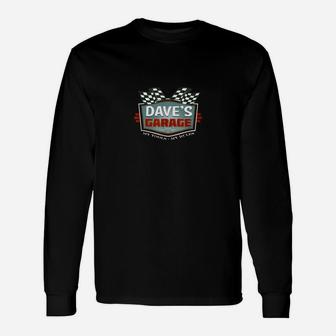 Dave's Garage T-shirt Car Guy -my Tools My Rules Long Sleeve T-Shirt - Seseable