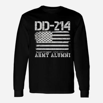 Dd214 Army Alumni Long Sleeve T-Shirt - Seseable