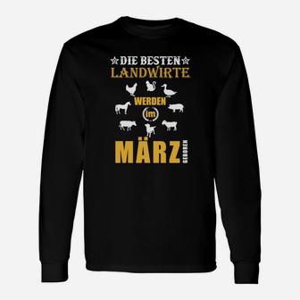 Die Bester Landwirt-März- Langarmshirts - Seseable