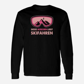 Diesen Mädchen Liebling Skifenahren Langarmshirts - Seseable